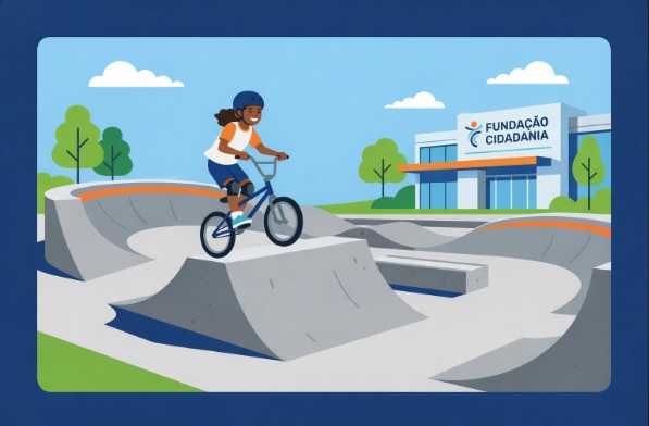 Ilustração da Pista de Bicicross de Cimento